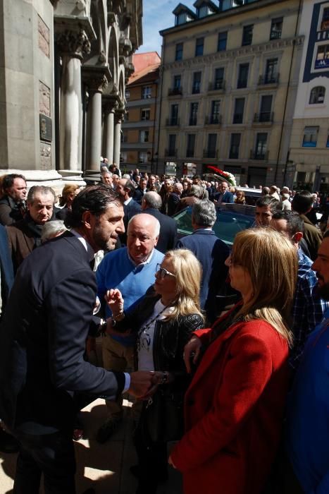 Funeral por Luis Fernández Villa, padre de Pedro Luis Fernández, presidente de la FADE