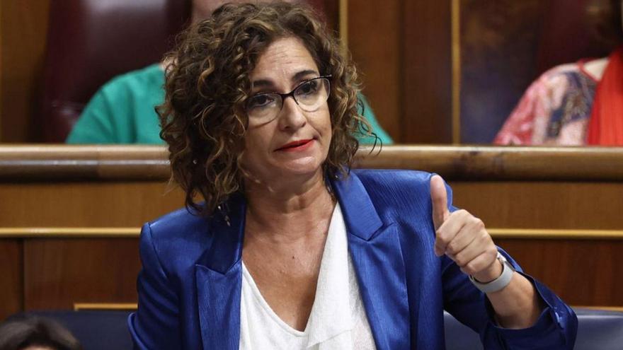 La ministra d’Hisenda, María Jesús Montero | EP