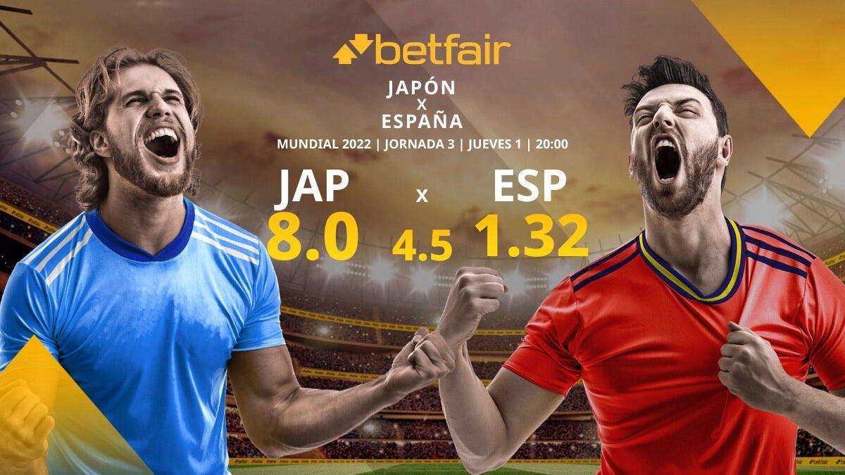 Japón vs. España: horario, TV, alineaciones, estadísticas y pronósticos