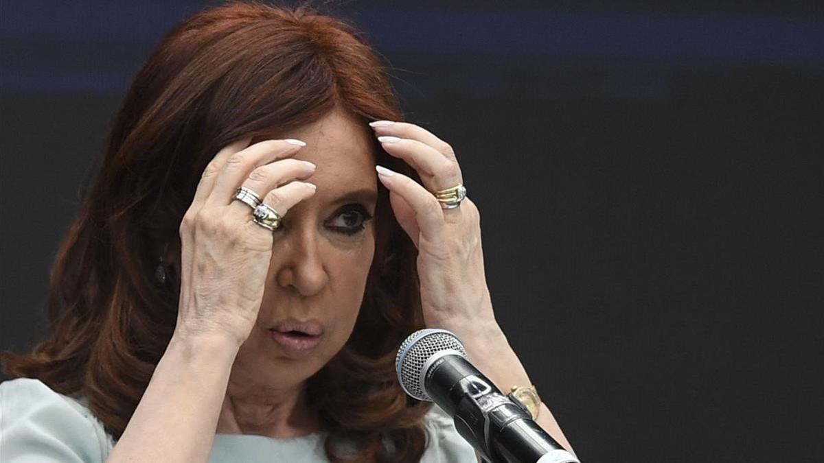 Cristina Fernández de Kirchner, en una imagen de archivo.