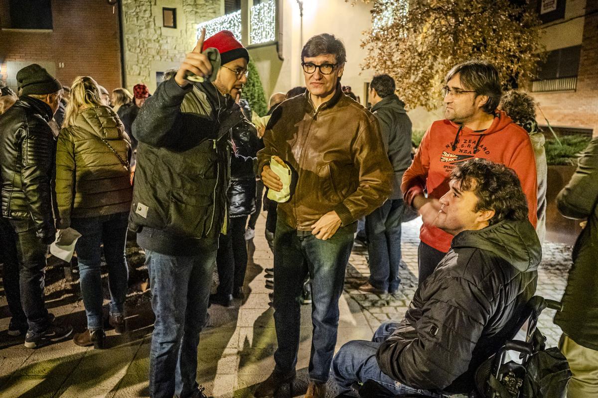 FONOLLOSA . NIT VIVA . SALVADOR ILLA " PRESIDENT DE LA GENERALITAT " AMB DAVID BONVEHI