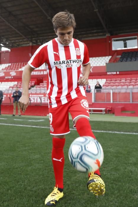 Presentació de Joaquín Zeballos, nou jugador del Girona FC