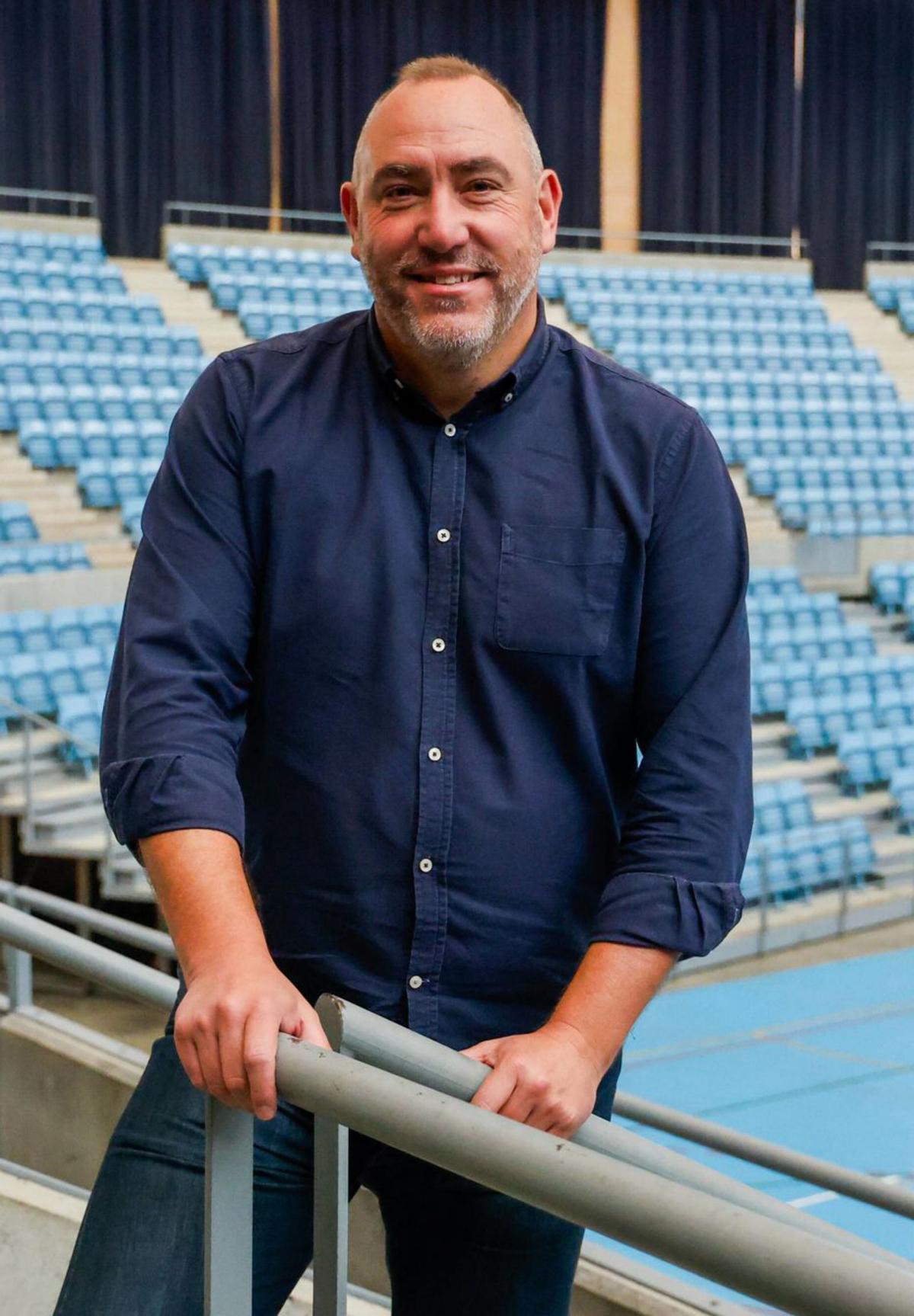 Héctor Galán, en el Fontes do Sar.  |