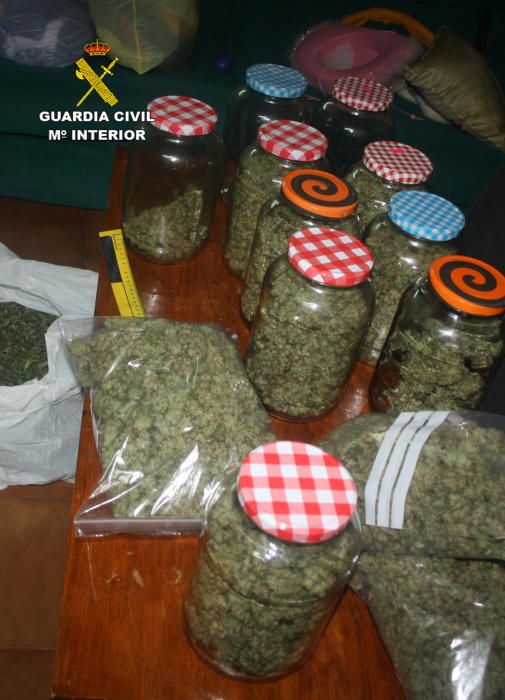 Asaltan una casa en la que se plantaba droga