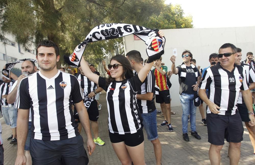 Invasión albinegra en Gavà