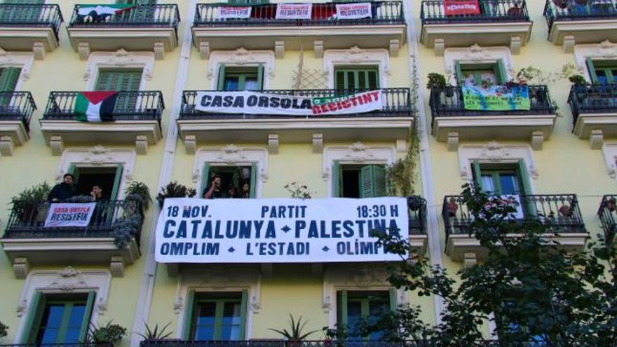Els organitzadors del Catalunya i Palestina fan una crida a omplir l’Estadi Olímpic per enviar un missatge d’”esperança”