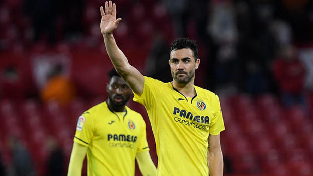 Vicente Iborra, con el Villarreal