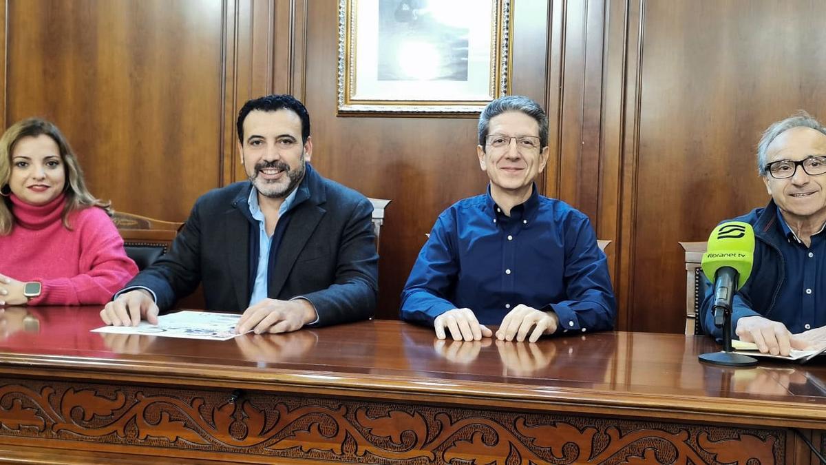 El alcalde de Cehegín, Jerónimo Moya, durante la presentación del ciclo