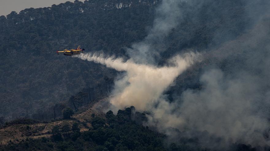 La vuelta a casa de los desalojados en Benahavís tras el incendio de Málaga