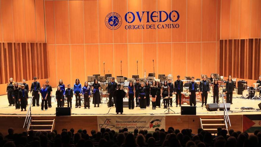 La música y la solidaridad se unen en Oviedo por el pueblo saharaui: "Estamos invadidos  por Marruecos y no es el último lugar que sueña con invadir"