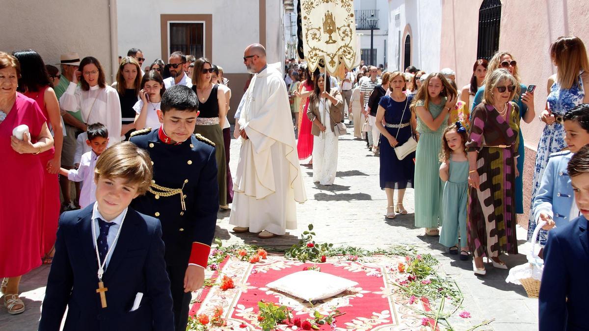 Procesión del Corpus en Monesterio