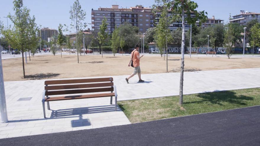 Es recupera la part del parc Central més propera a la plaça d&#039;Europa