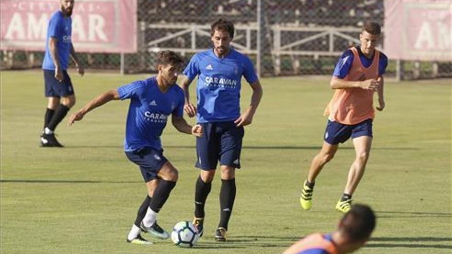 El Real Zaragoza se impone fácil al Deportivo Aragón (5-0)