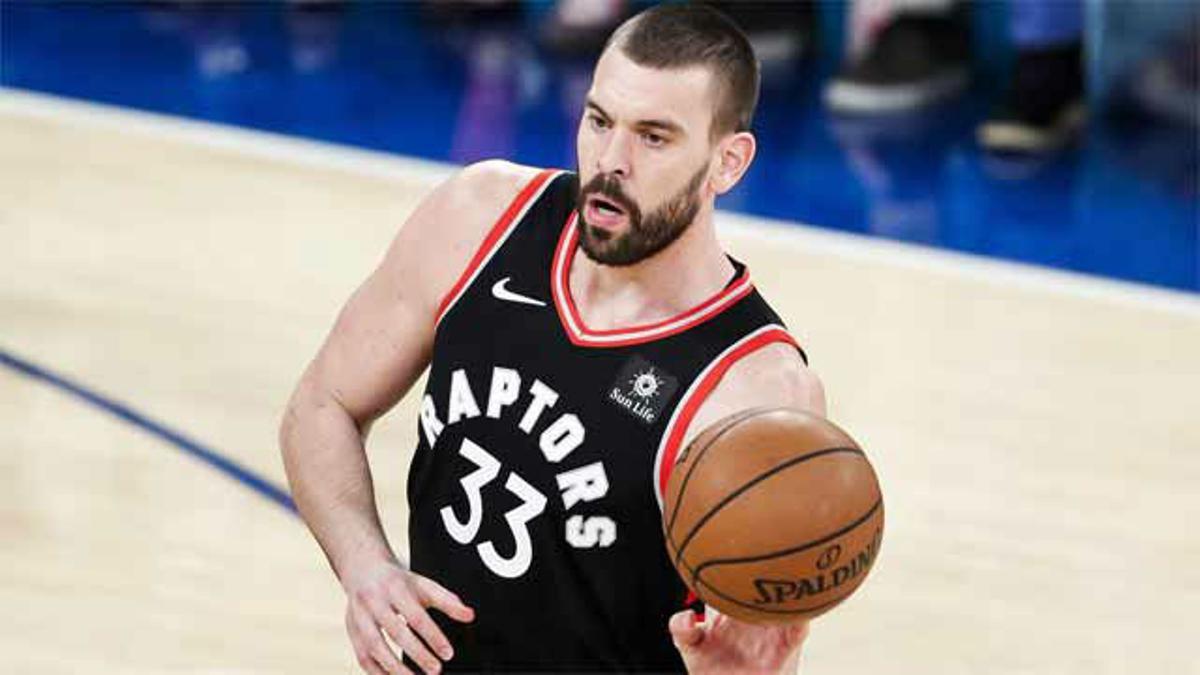 Así ha sido el debut de Marc Gasol con los Raptors