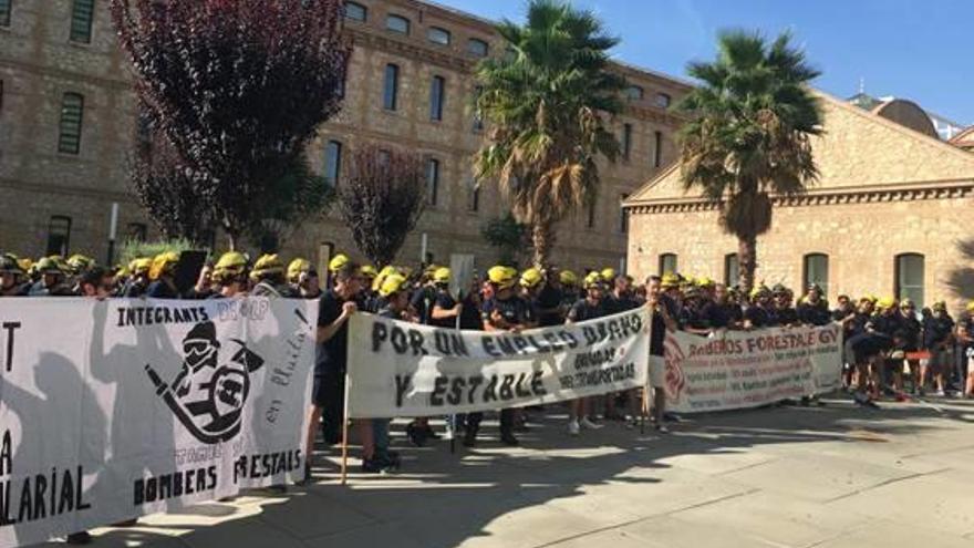 Imagen de una protesta llevada a cabo por el colectivo en València.