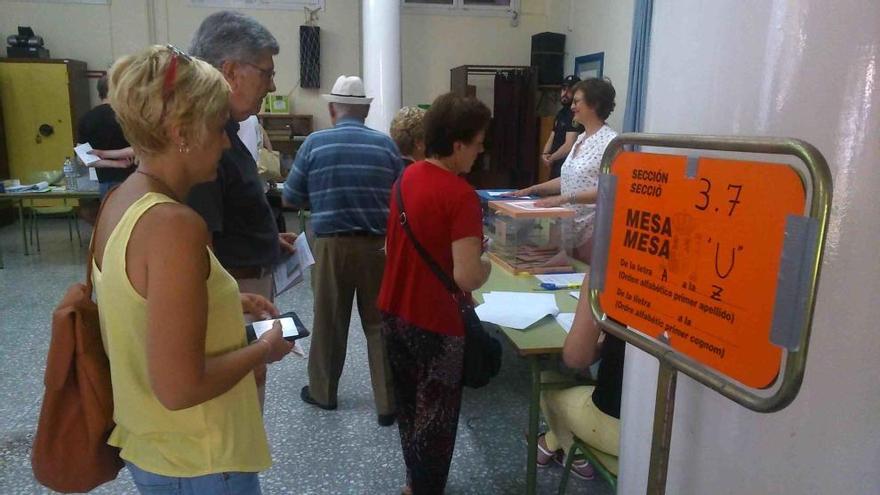 La participación supera en Sagunt la media estatal