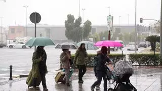 La lluvia deja 75,1 litros en una semana en Córdoba, más de 41 en doce horas del viernes