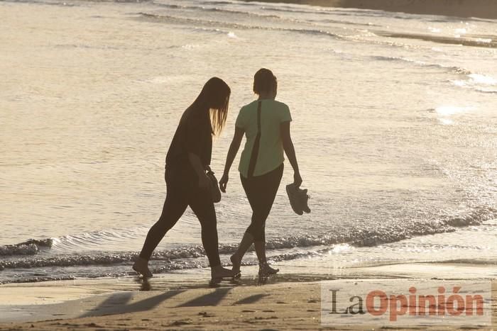 Primer día de paseos al aire libre en Mazarrón