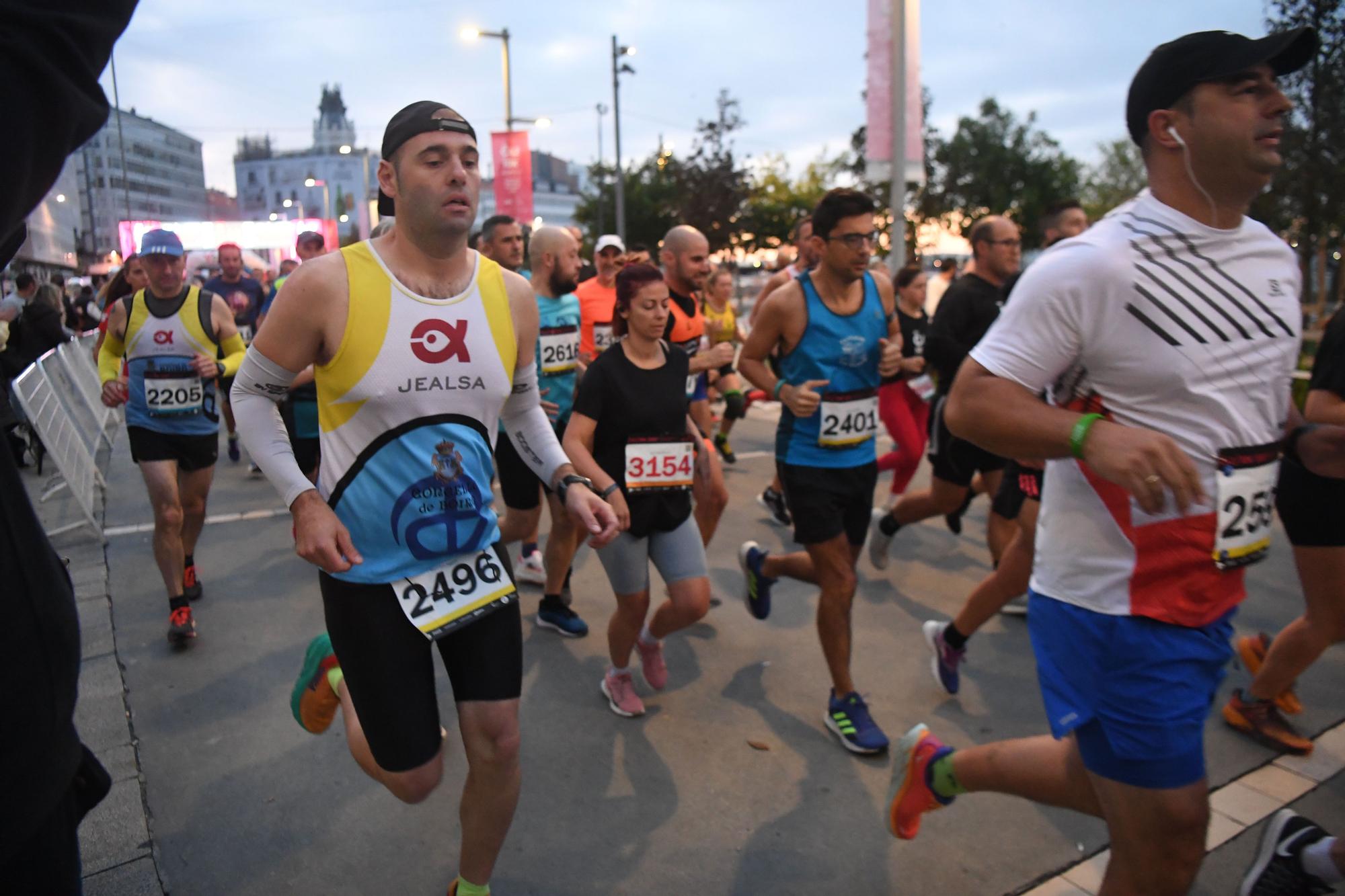 Las imágenes del Maratón de A Coruña