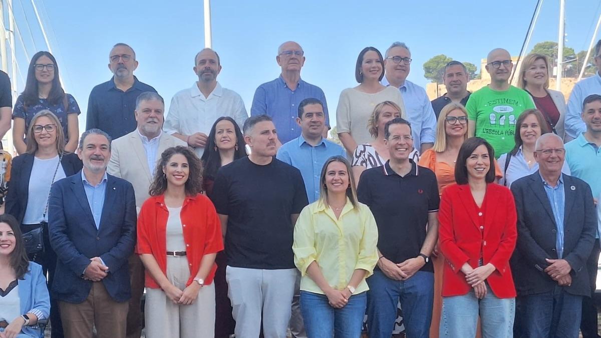 Alcaldes y alcaldesas socialistas se reunieron en Dénia, en presencia de Diana Morant.
