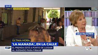 Incendiarias declaraciones de Celia Villalobos sobre La Manada