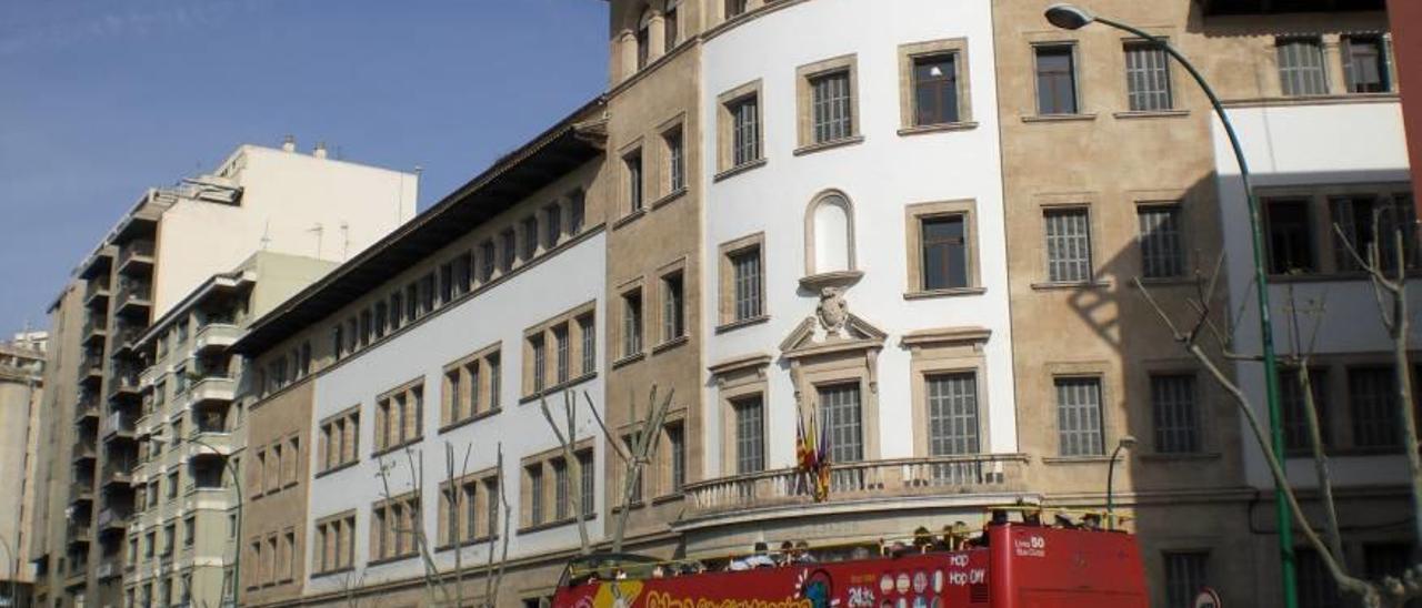 El juicio contra el maltratador se celebró a puerta cerrada en la sede de Vía Alemania, en Palma.