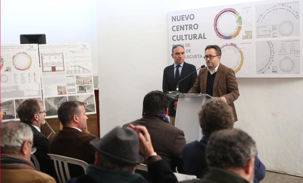 Presentación de las obras de rehabilitación de La Malagueta.