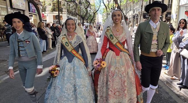 Las comisiones de falla en la Ofrenda a San Vicente Ferrer (5/6)
