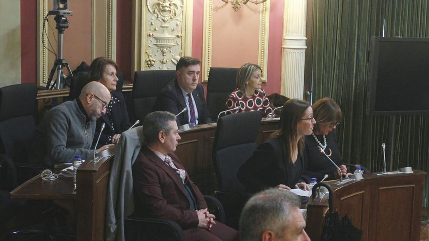 Grupo municipal del PP en el Concello de Ourense. |   //  IÑAKI OSORIO