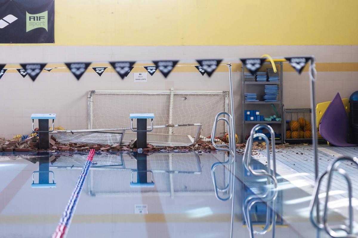 Incidente en la piscina de Benimàmet.
