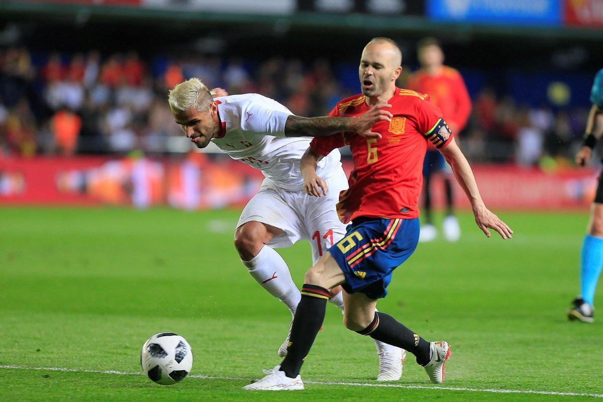 España jugó en 2018 un amistoso en el Estadio de la Cerámica ante Suiza.