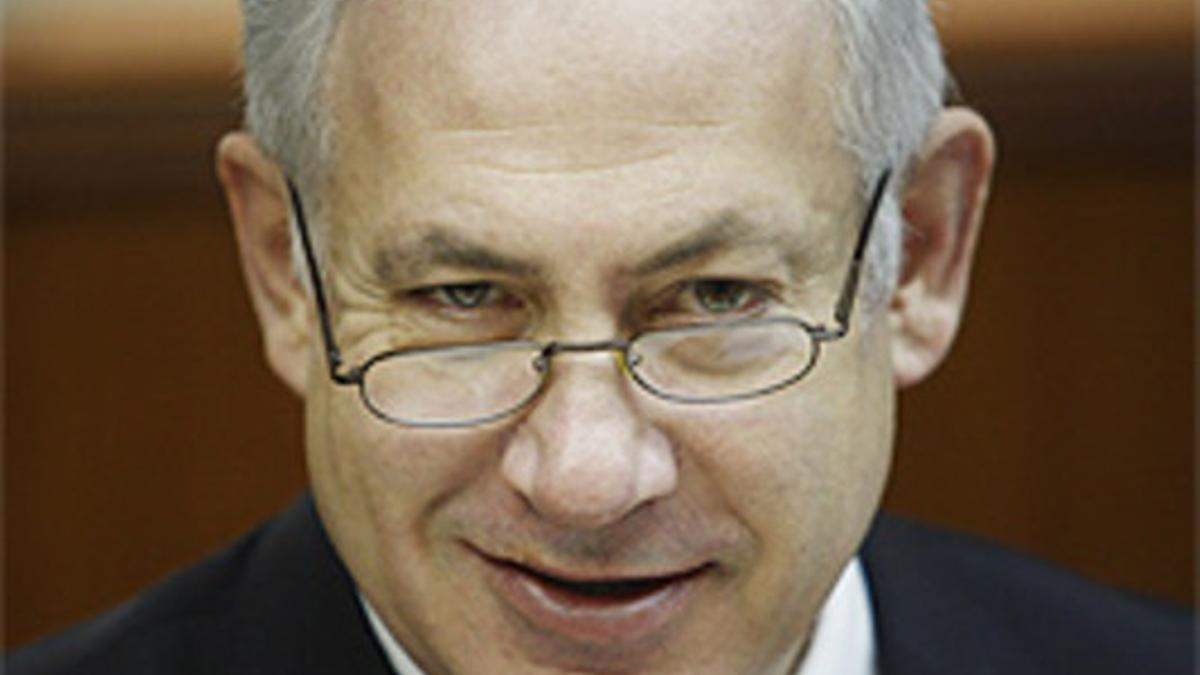 Netanyahu, en un consejo de ministros, durante el pasado mes de mayo.
