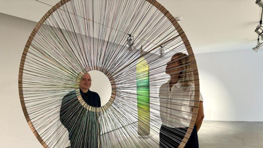 El bosque de Bellver se convierte en arte con Olimpia Velasco