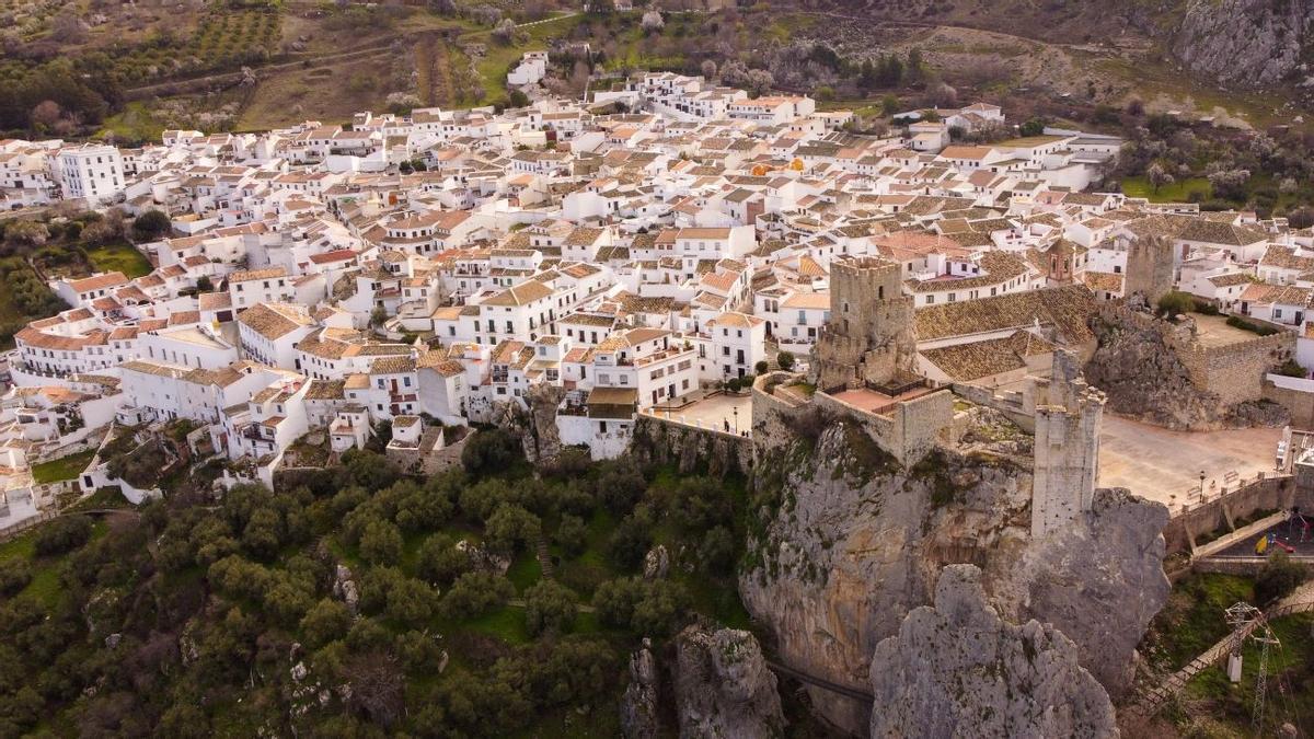 Vista de Zuheros, en Córdoba.