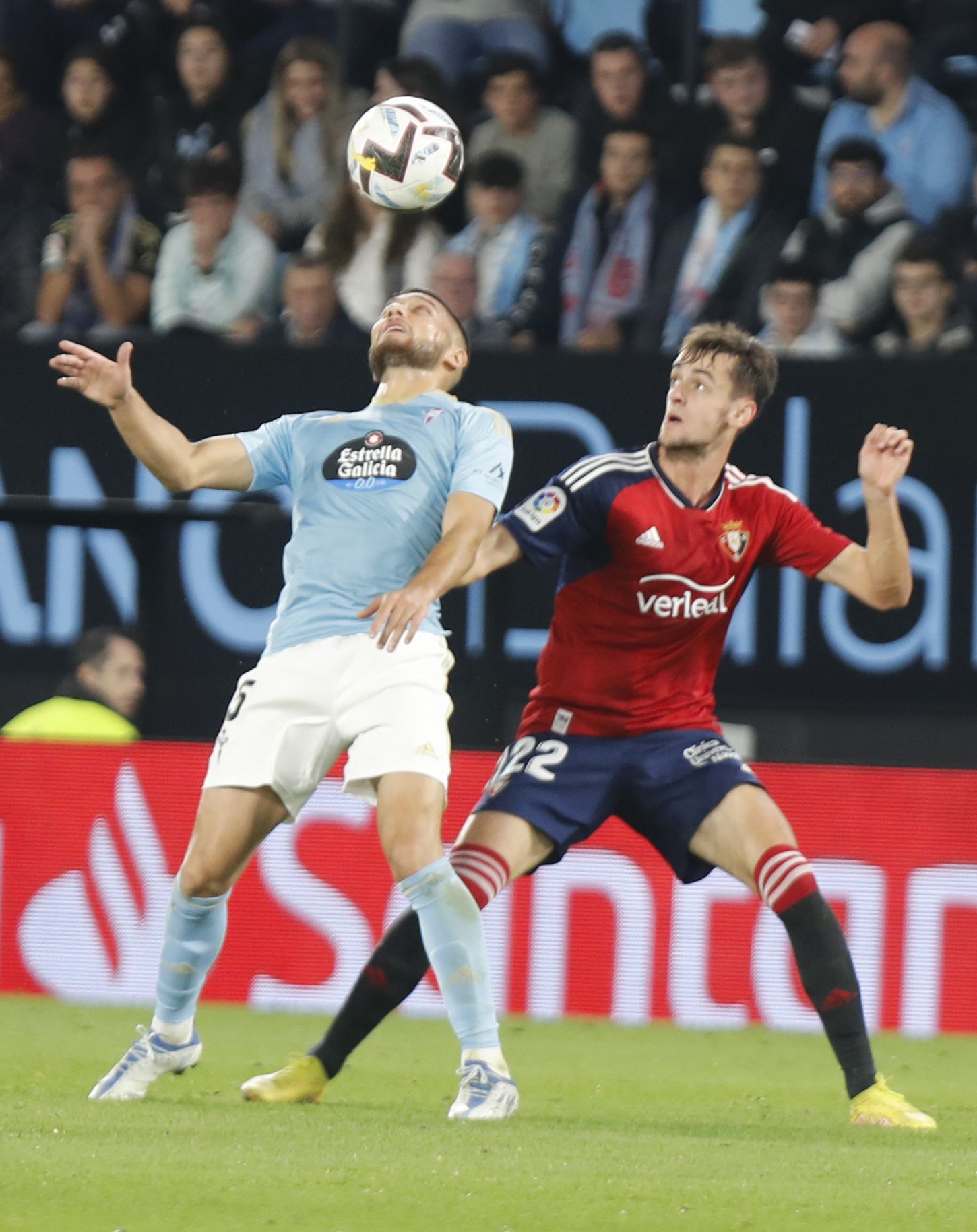 Revive el partido del Celta ante el Osasuna en Balaídos