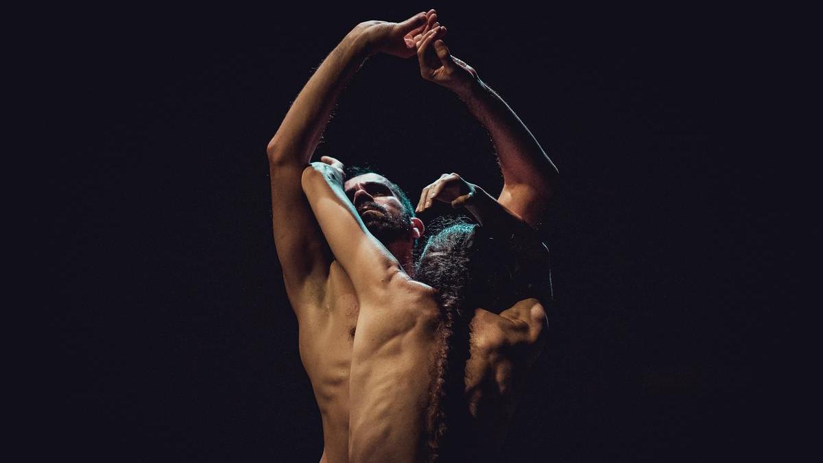 Un momento del espectáculo hecho por el tinerfeño Daniel Abreu, Premio Nacional de Danza.