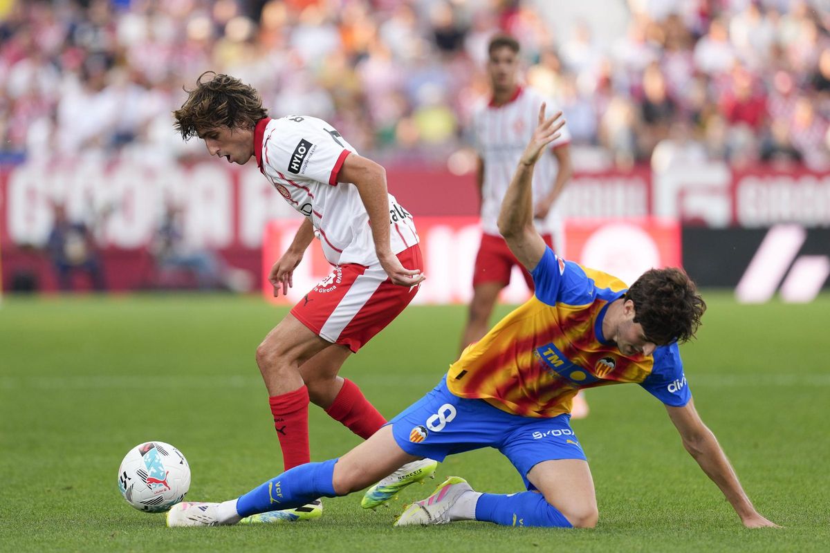 Bryan Gil, during the League match against Valencia