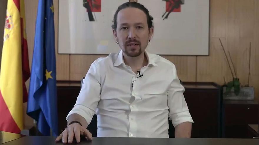 Pablo Iglesias anuncia su decisión de dejar el Gobierno para luchar contra Díaz Ayuso