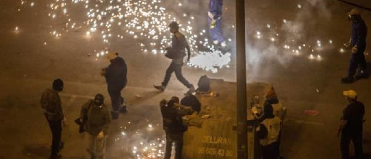 Las carretillas causan cuatro de los cinco heridos graves de la Nit de l&#039;Albà