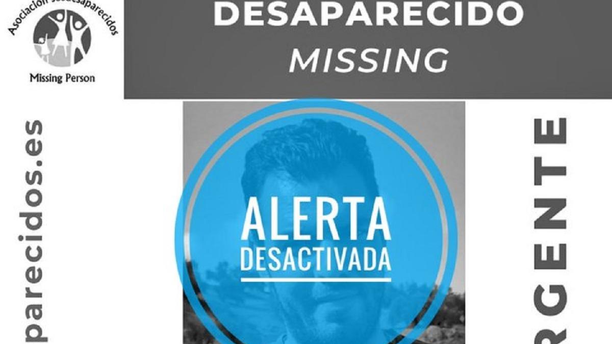Alerta desactivada por el desaparecido en Cabra, tras ser hallado en buen estado.