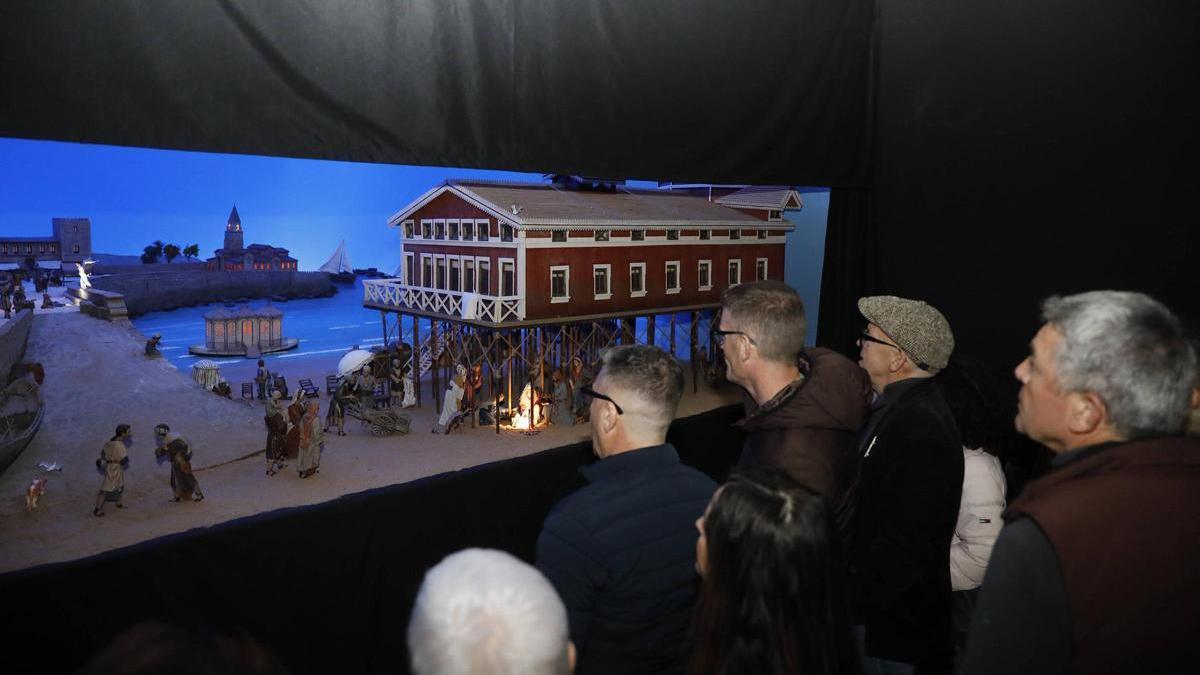 VÍDEO: Gijón ya disfruta de la ruta de belenes "Villa de Jovellanos"
