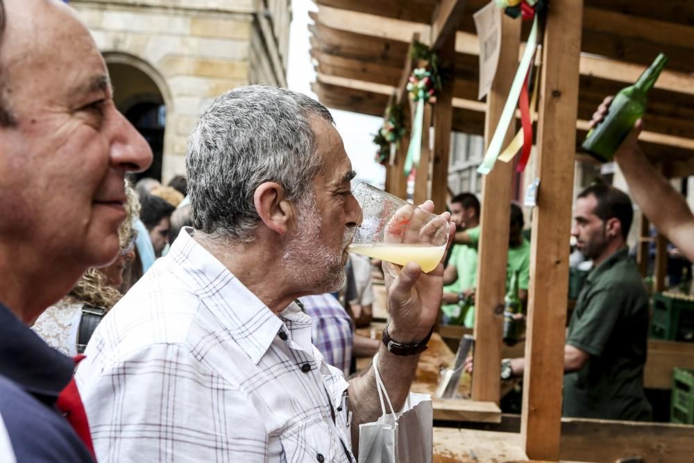 Gran fiesta de la sidra en Gijón