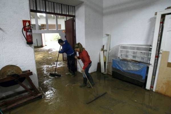 Fotogalería: Lluvias torrenciales en Aragón