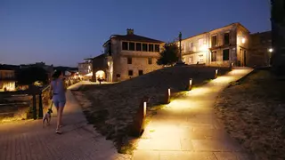 El Campillo de Santa María, en Pontevedra, estrena iluminación artística