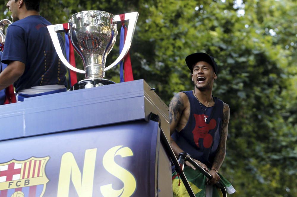 Los cuatro años de Neymar en el FC Barcelona