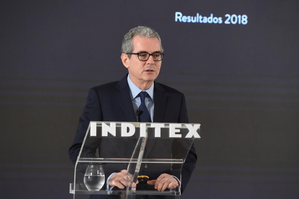 Pablo Isla presenta los Resultados Inditex 2018