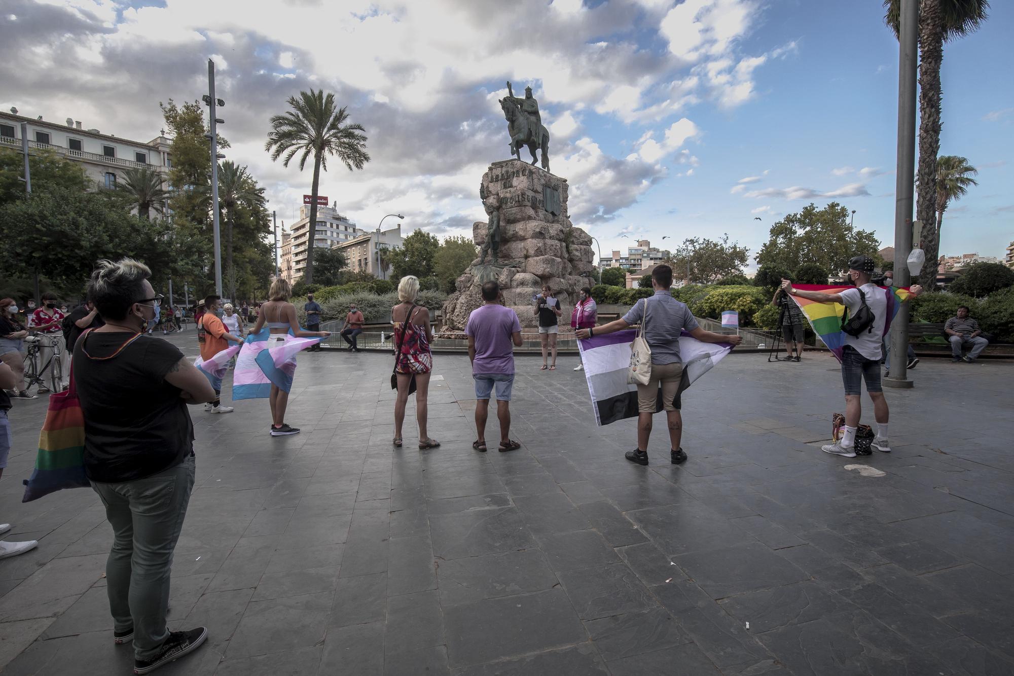 Manifestación LGTBI en Palma: «Sufrimos agresiones cada día»