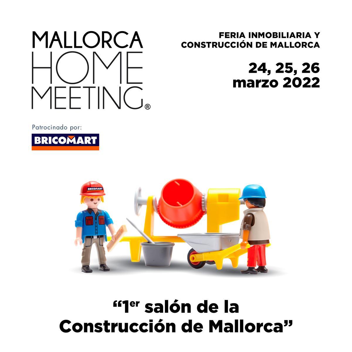 Cartel Mallorca Home Meeting (Feria Inmobiliaria y Construcción de Mallorca)