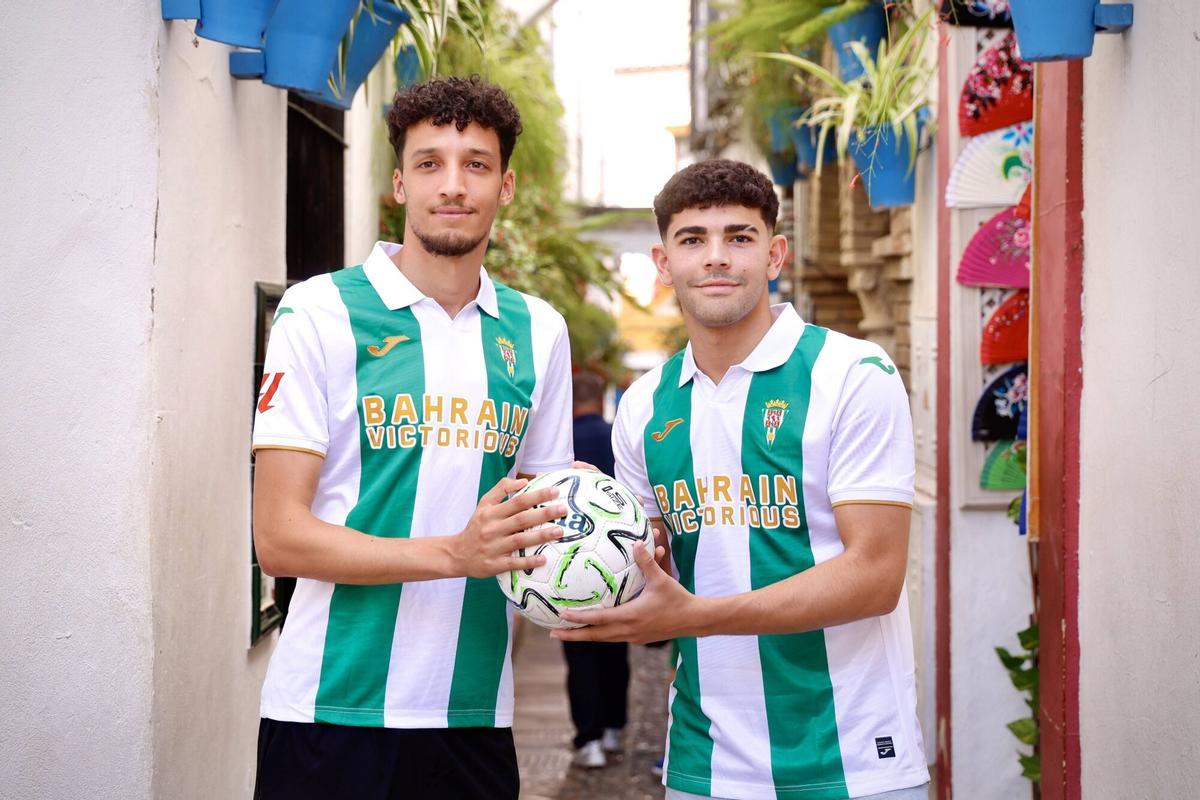 Ghailan y El Jebari son presentados como jugadores del Córdoba CF