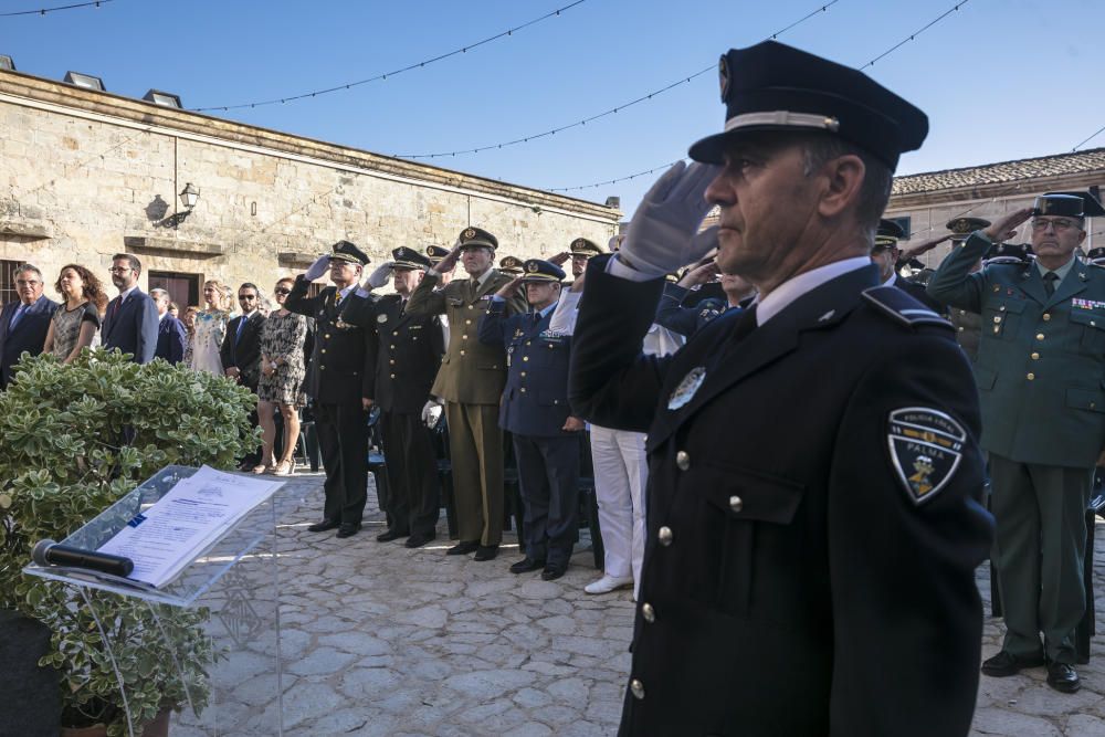 El nuevo jefe de la Policía de Palma pasa revista